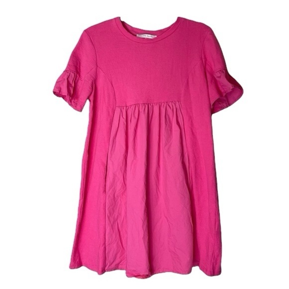 English Factory Pink Medium Casual Shift  Dress Size Medium - Picture 2 of 10